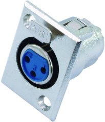 Neutrik montážnej pätice XLR NC3-FDL-1