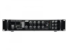 Omnitronic MPVZ-180.6P, 100V 6-zónový mixážny zosilňovač, 180W, MP3