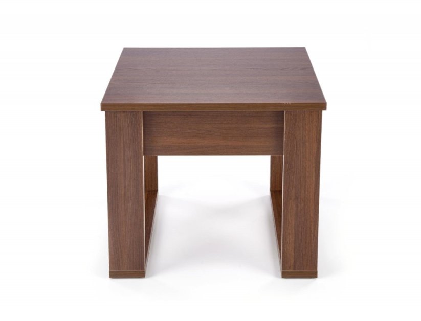 Konferenční stolek- NEA KWADRAT- Tmavý ořech