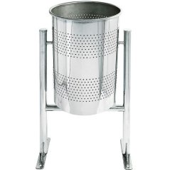 Odpadkový kôš Inox - okrúhly 60 l.